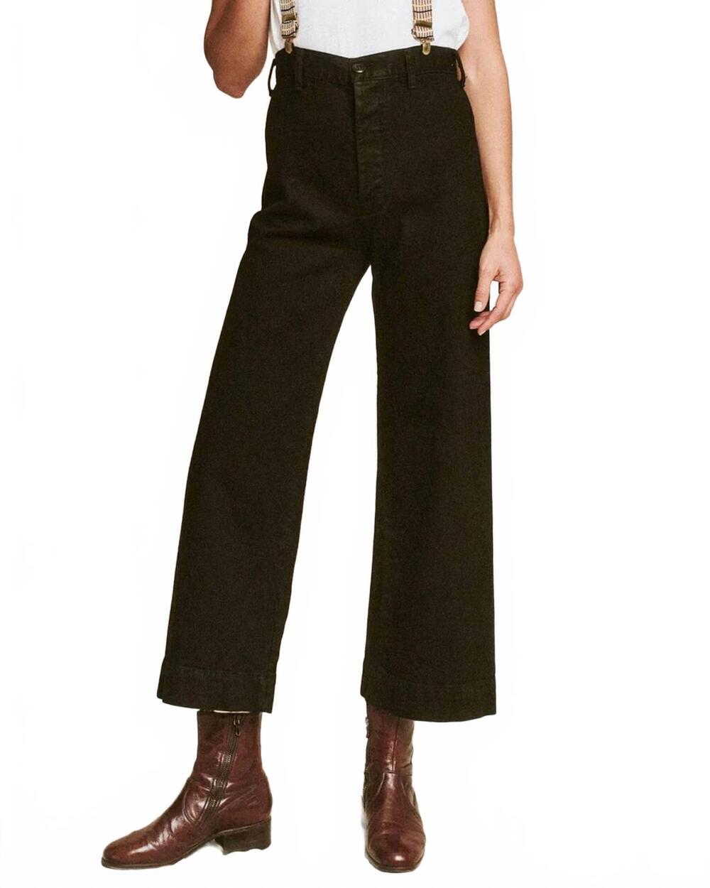 NEW THE GREAT. seafair jeans in carbon